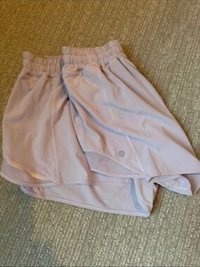 lululemon athletica Light Lavender Athletic Shorts